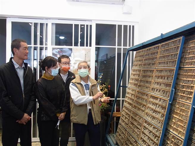 云林县北港镇街角艺事馆「华星印书局活版故事馆」，诉说铅字活版印刷的故事。（张朝欣摄）