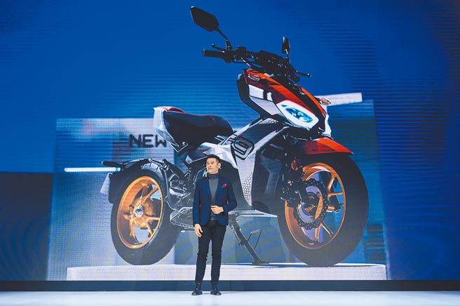 KYMCO长年研究骑士需求、倾听消费者心声，发表全新KYMCO F9都会运动型电动机车。（KYMCO提供）