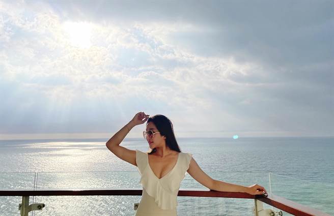 赖慧如垦丁大解放。（民视提供）