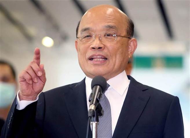 行政院長蘇貞昌。（資料照，范揚光攝）