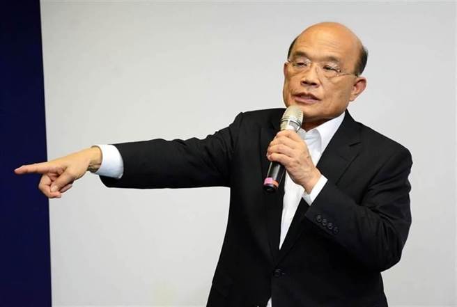 針對行政院長蘇貞昌民調死亡交叉一事，中廣董事長趙少康說蘇非常強勢，有時要「溫良恭儉讓」一點。（本報資料照片）