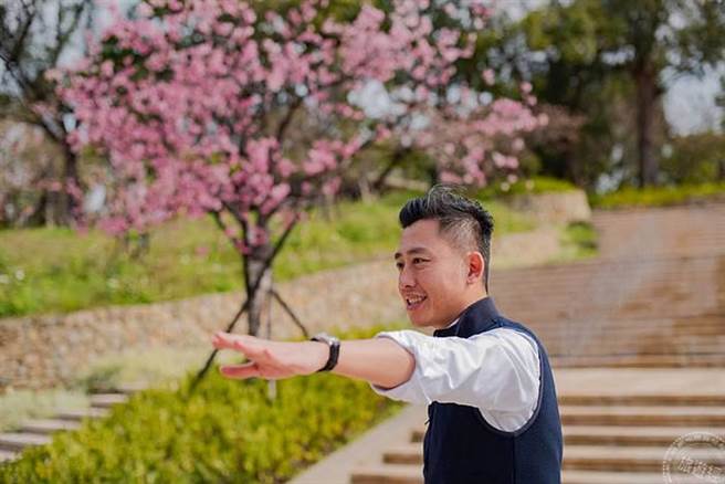 新竹市长林智坚推荐新竹三大赏樱地点，图为新竹公园河津樱(图/旅游经提供)