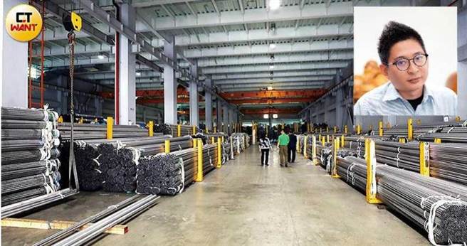 百晨企业执行长郭柏成说，去年八至十二月，电线、钢、铜的价格都涨了三成，这一波涨势预料今年第一季仍不会结束。图为百辰企业厂房。（图／王永泰摄）