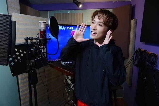 邱锋泽为动画电影配音。（华映娱乐提供）