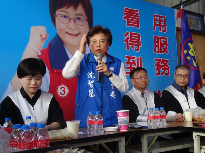 國民黨前立委沈智慧認為本屆選舉遭抹紅導致敗選，向法院提起當選無效之訴，遭判敗訴。(資料照片／林欣儀台中傳真)