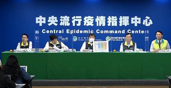 指挥中心表示，1922专线可提供民眾作为疫情通报专用，海内外皆可通。（图／翻摄自中时新闻网直播）