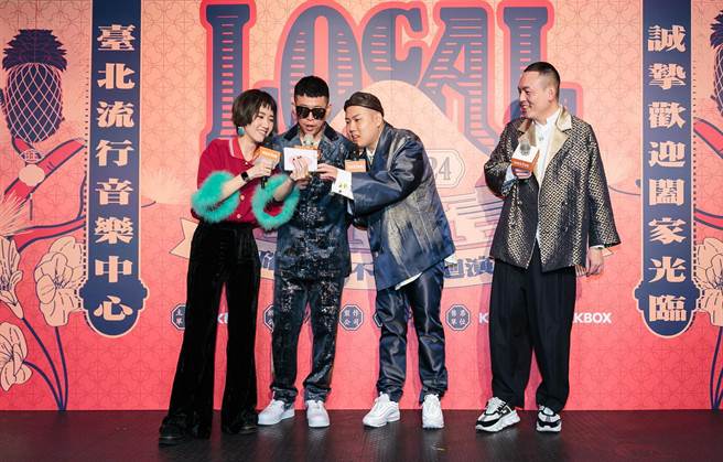 玖壹壹演唱會本週開賣，三人帥氣現身為演唱會催票造勢。（混血兒娛樂提供）