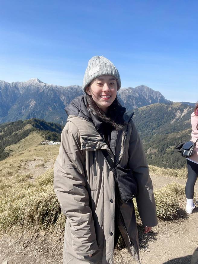 邱偲琹今年希望征服百岳。（周子娱乐提供）