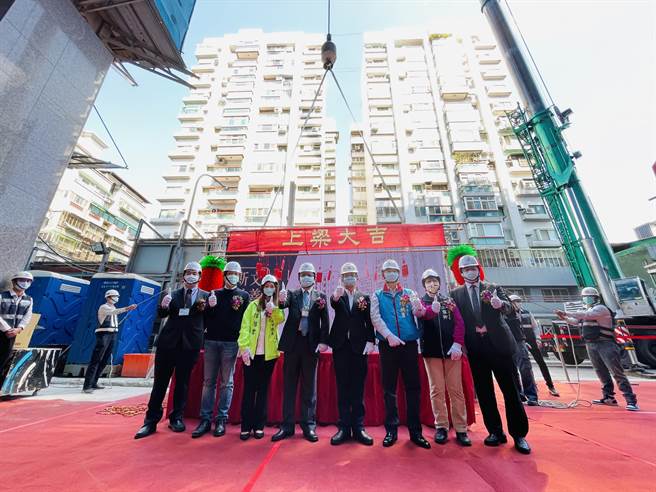 全国第一公办都更案 北市斯文首善预计9月竣工。（吴康玮摄）