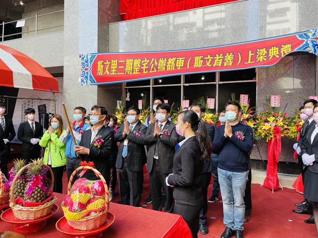 全国第一公办都更案 北市斯文首善预计9月竣工。（吴康玮摄）