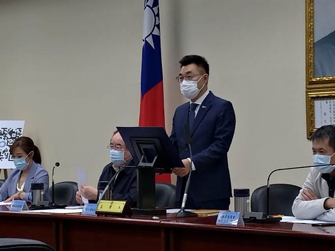 国民党中常会。（黄福其摄）