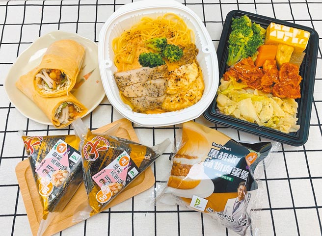 年后剷肉大战，全家推出蛋白纤食餐，主打运动前后饮食。（全家提供）