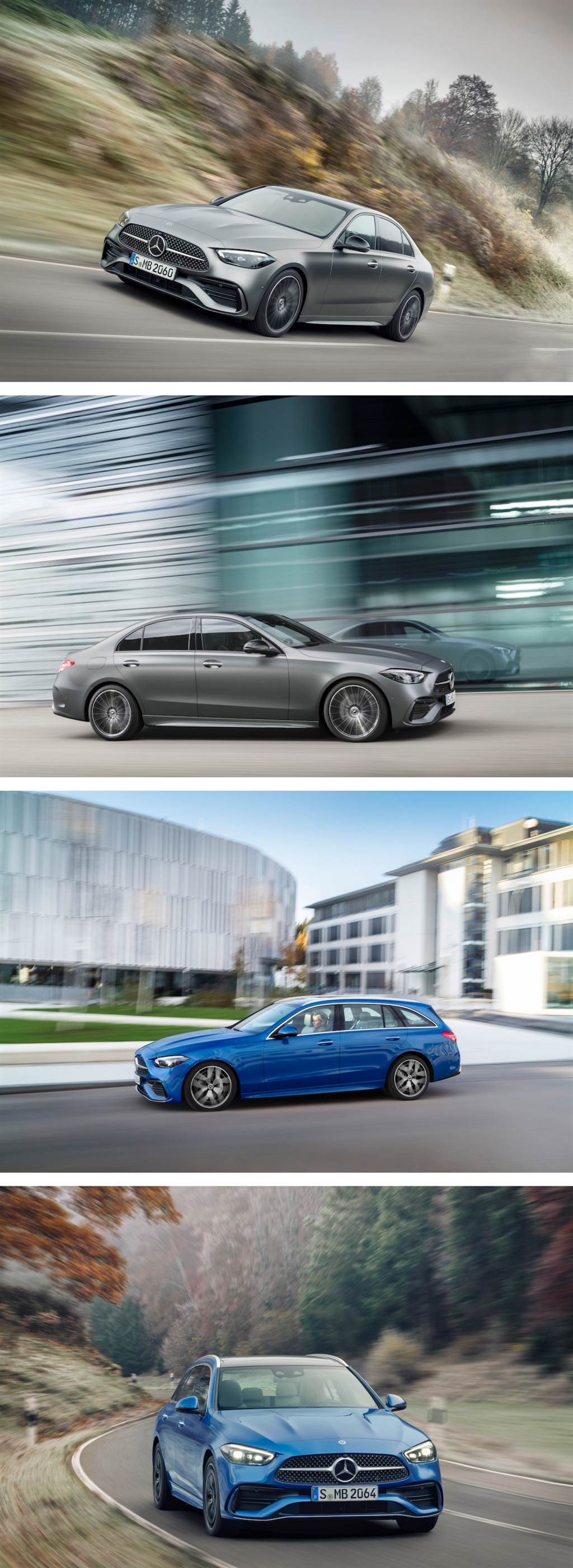 拋棄六缸、全面擁抱四缸「電氣化」動力，全新世代 Mercedes-Benz C-Class Sedan/Wagon 同步發表
