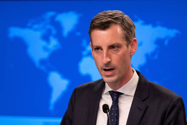 美國務院：未來駐中大使將推動以競爭為主軸策略。圖為美國國務院發言人普萊斯（Ned Price）。(圖/路透)