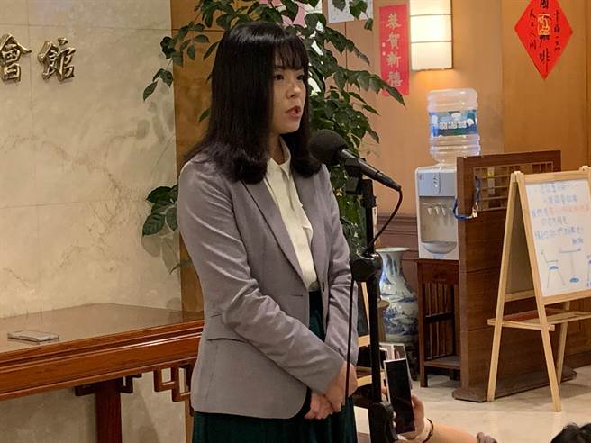 民眾党立法院党团副总召高虹安。（林缙明摄）