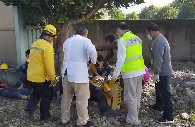 台鐵局工安意外造成2死1傷 ，瞭望員與司機員是否疏失成為關鍵。（民眾提供）