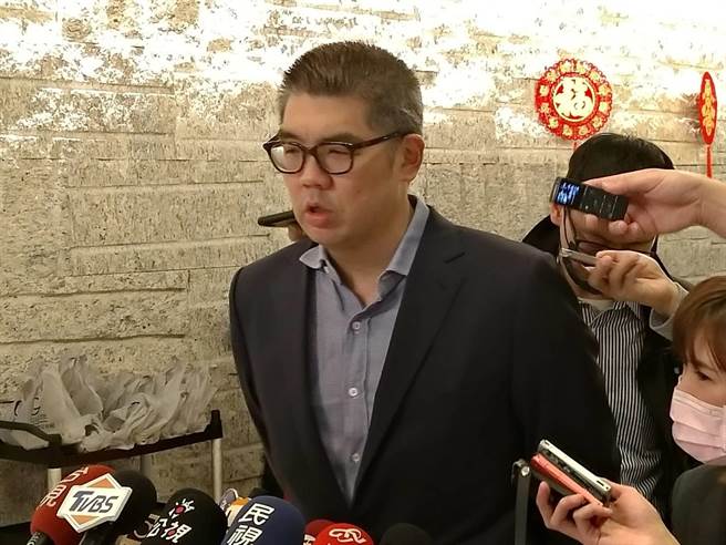 国民党智库副董事长连胜文今天中午出席中常委联谊餐会。（黄福其摄）