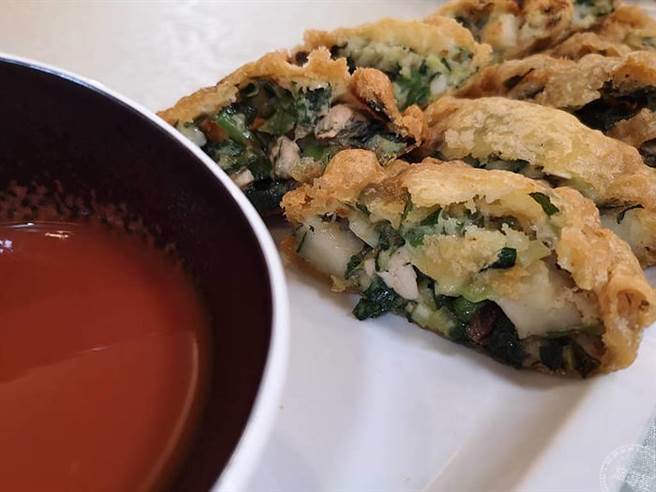 干贝蚵嗲酥(摄影：洪书瑱)