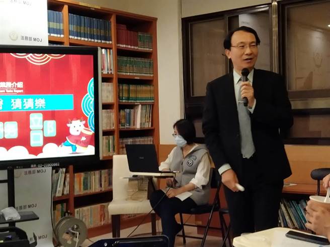 法务部法制司代理司长王全成。(陈志贤摄)