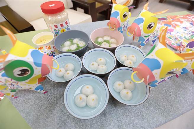 基隆市长林右昌表示，基隆汤圆是全国最好吃。（基隆市政府提供／陈彩玲基隆传真）