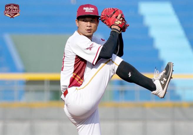 乐天桃猿赖鸿诚在热身赛登板，首度对决前东家富邦悍将。（资料照／乐天桃猿提供）