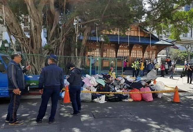 北市府多局处到场劝导，国军医师评估健康，并强制就医。(取自《靠北北投帮》社团)