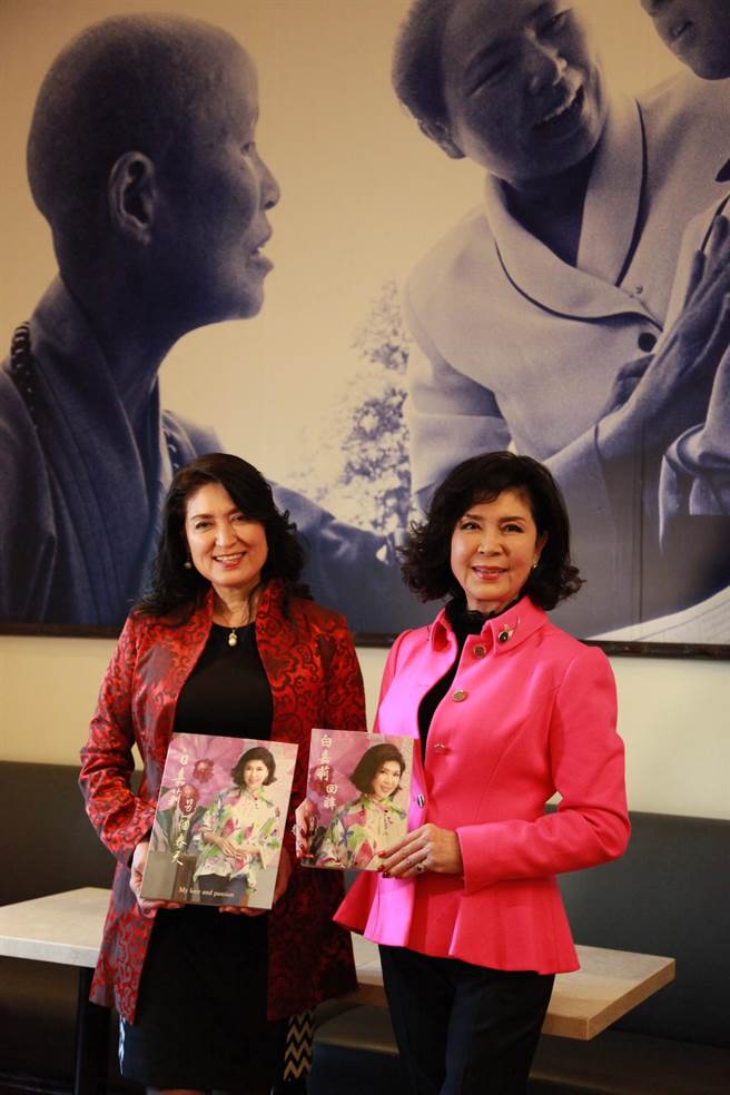 白嘉莉與妹妹白菲比一起受訪。（大愛電視台提供）