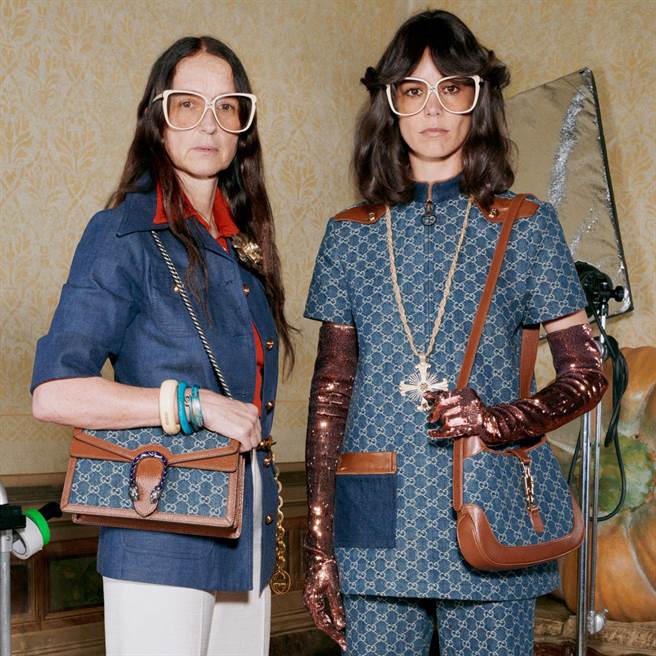 Gucci环保丹寧系列，使用有机棉、环境友善染料、药剂，确保制程不对环境造成破坏。（Gucci提供）