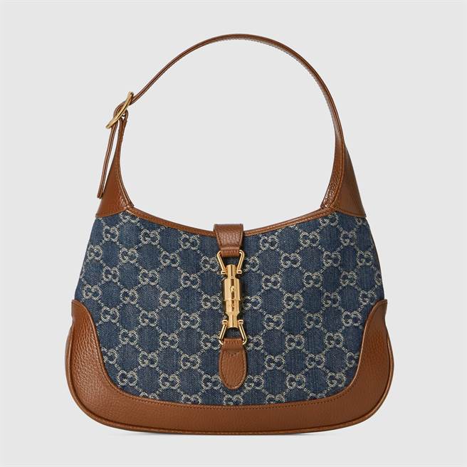 Gucci Jackie 1961 丹寧小型包，6万5200元。（Gucci提供）