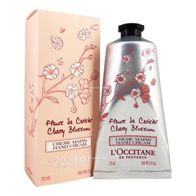 远传friDay购物的L&#8217;OCCITANE 欧舒丹樱花护手霜 75ml，原价880元，特价699元。（远传friDay购物提供）