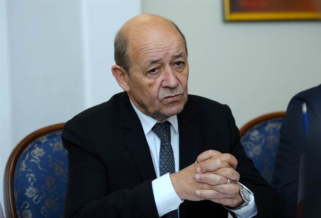 法國外交部長勒德里安（Jean-Yves Le Drian）。(圖/shutterstock)