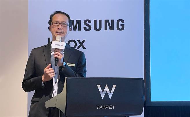  台湾三星电子企业创新暨商用解决方案事业部副总经理李元荣。（黄慧雯摄）
