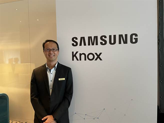 台灣三星電子企業創新暨商用解決方案事業部副總經理李元榮。(圖/王逸芯攝)