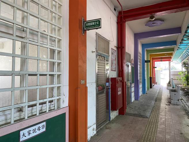 苗栗县西湖国小东栋校舍因耐震能力不足将拆除重建。（巫静婷摄）