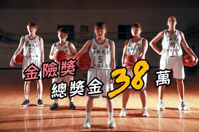 远雄人寿金险奖力邀UBA冠军队伍世新女篮跨界合作，诠释「好险 Hold得住」。(远雄人寿提供)