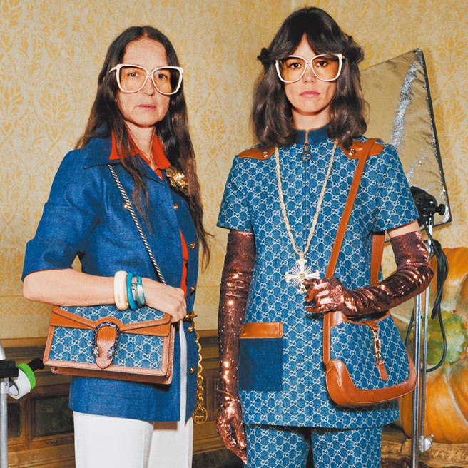 Gucci环保丹寧系列，使用有机棉、环境友善染料、药剂，确保制程不对环境造成破坏。（Gucci提供）