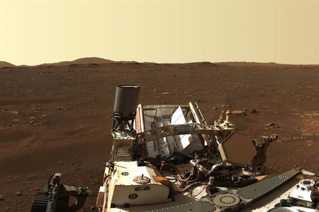 毅力號高清火星登陸點照片。(圖/NASA)