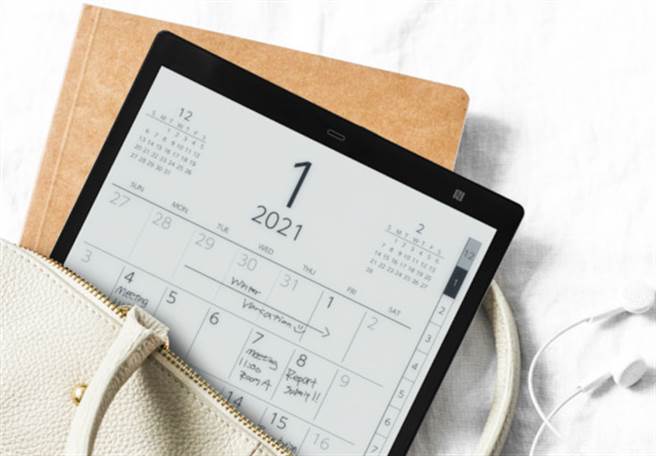 元太科技、Wacom与元力电纸共同发表「电子纸笔记本解决方案」。（图／元太科技提供）