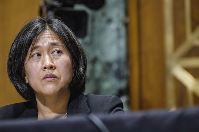 美國總統拜登的貿易代表提名人戴琪（Katherine Tai）今天表示，她將設法解決波音公司和空中巴士拖延多年、耗費高代價的補貼爭議。(圖/美聯社)
