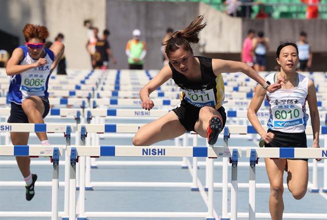 台灣師大跨欄女將林詩亭港都盃還在調整階段，預計3月底的大專錦挑戰破紀錄。（中華田徑協會提供）