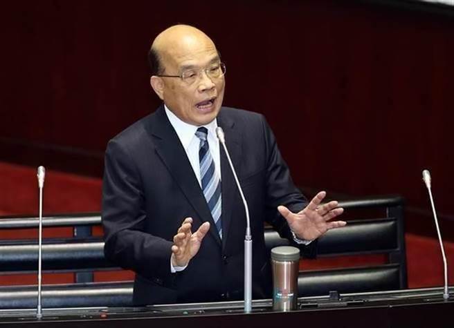 行政院长苏贞昌。（本报资料照）