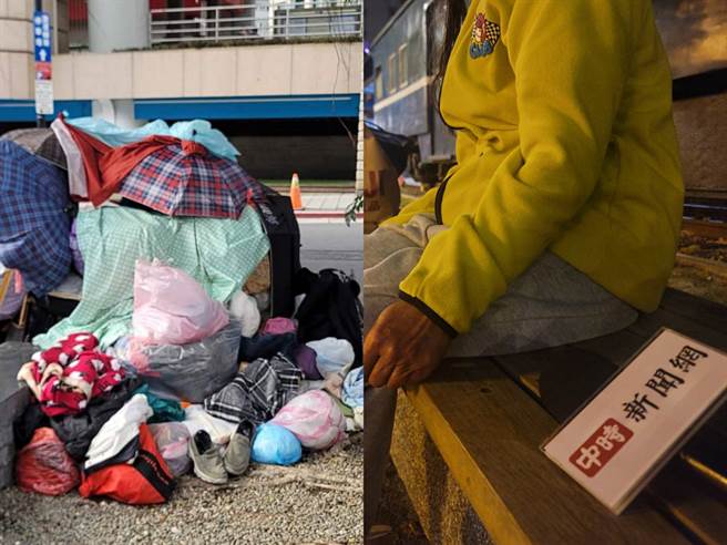 北投街道垃圾屋流浪婦人接受《中時新聞網》獨家訪問身分曝光。(照片/《我是北投人》粉絲團 授權提供、游定剛 拍攝)