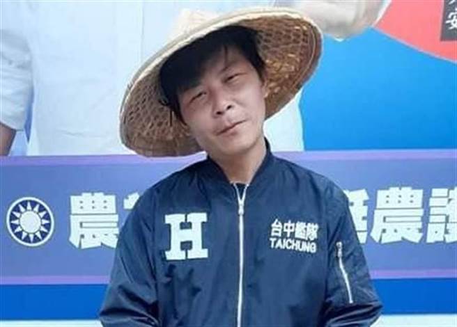 国民党前台中市立委参选人、云林菜农 林佳新。（图／翻摄自林佳新脸书）
