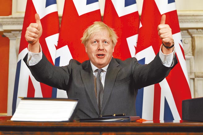 虽然中英关系近期不佳，但英国首相强森拒绝抵制北京冬奥。（新华社）