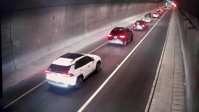  228连假第一天上午，苏花改的交通比预期要来得理想。（四工处交管中心提供／胡健森宜兰传真）