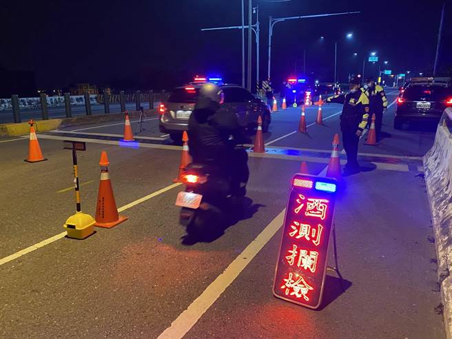 大甲警分局配合台中市警察局执行「安城专案」。（大甲警分局提供／陈淑娥台中传真）
