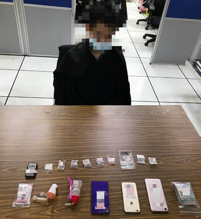 台南市白河警分局查获以孙男为首的贩毒集团。（读者提供／刘秀芬台南传真）