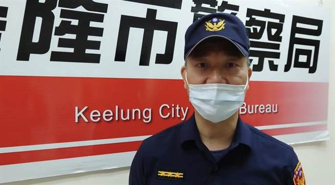 老婦返家撞見小偷行竊 遭磚塊砸頭慘倒血泊。（基隆市警察局提供／吳康瑋基隆傳真）