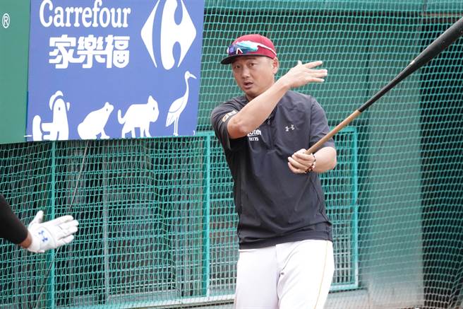 乐天桃猿总教练曾豪驹。（资料照，毛琬婷摄）
