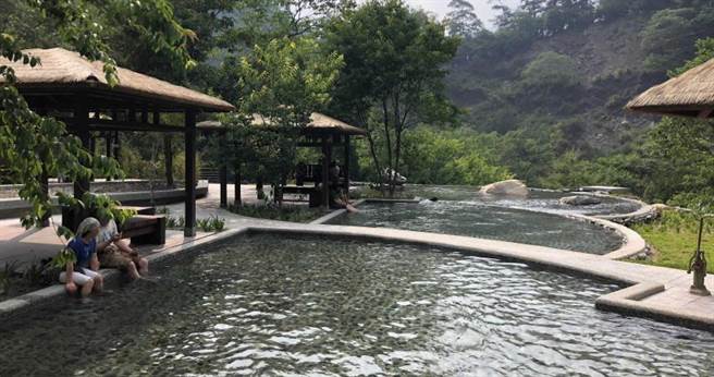 八仙山国家森林游乐区亲水设施。（图／林务局提供）